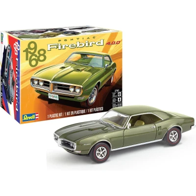 Afbeelding van 1:25 Revell 14545 1968 Pontiac Firebird 400 Amerikaanse Auto Plastic Modelbouwpakket