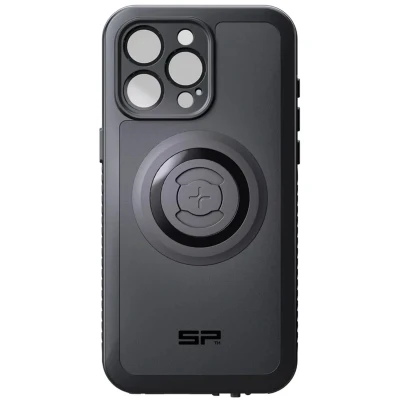 Afbeelding van Apple iPhone 15 Pro Max MagSafe Hoesje Kunststof SP Connect Backcover/Hardcase Zwart Telefoonhoesje Shockproof/Valbescherming