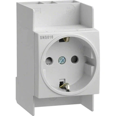 Afbeelding van Hager SNS016 contactdoos met randaarde 16A