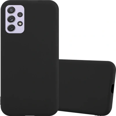 Afbeelding van Cadorabo Hoesje geschikt voor Samsung Galaxy A73 5G in CANDY ZWART Beschermhoes gemaakt van flexibel TPU silicone Case Cover