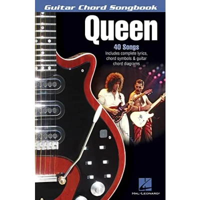 Afbeelding van Guitar chord songbook: queen guitare