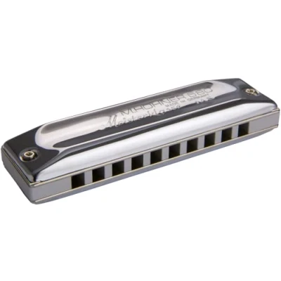 Afbeelding van Hohner Meisterklasse MS E Aluminiumkanzellenkörper Diatonische mondharmonica