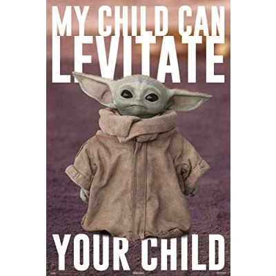 Afbeelding van Poster Star Wars The Mandalorian Child 61x91,5cm