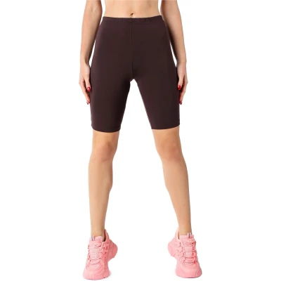 Afbeelding van Merry Style MS MS10 414 LE Dames Leggings Sport Vrijetijdsbroek Kort Viscose Sporbroek Yogabroek Bruin XL