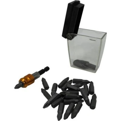 Afbeelding van Hofftech Pz2 Bitset Gehard S2 25 stuks met Quick Release Bithouder