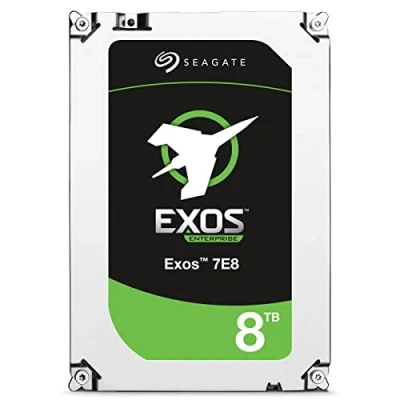 Afbeelding van Seagate ST8000NM0105 Exos Enterprise 7E8 Interne Harde Schijf, SED, SATA, 8 TB