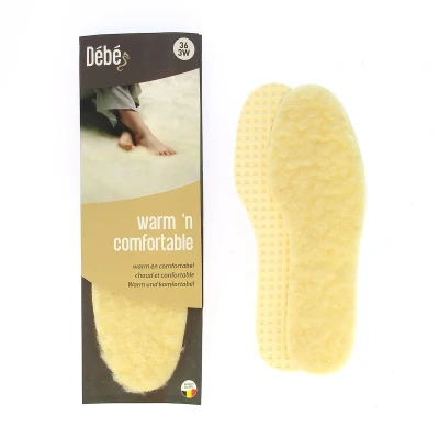 Afbeelding van DEBE Warm &#039;n comfortable Inlegzool met natuurlijk lamswol 36 46