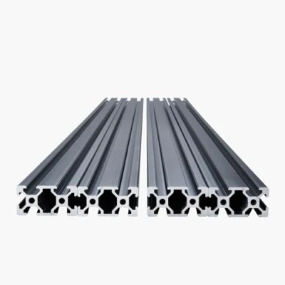 Afbeelding van VEVOR Set van 4 aluminium profielen, 1000 mm, T groef 2040 extrusieprofiel, geanodiseerde lineaire rail volgens Europese standaard, groefprofiel voor 3D printer, CNC machine, doe het zelf