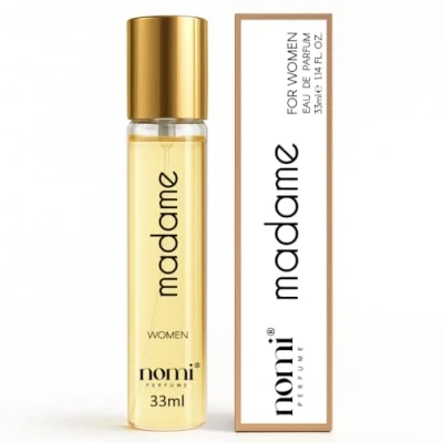Afbeelding van Nomi Perfume Madame Eau de Parfum voor vrouwen, 33 ml, met 20% geuroliën, Oosters bloemig damesparfum bergamot en jasmijn, lang houdbaar
