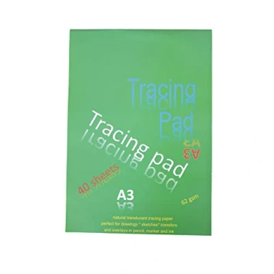 Afbeelding van HCP 304 A3 62GSM TRACING PAPIER PAD 40 BLADEN