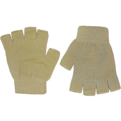 Afbeelding van Beige Vingerloze Handschoenen Maat One Size Fits All