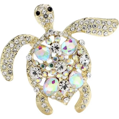 Afbeelding van Broche Schildpad Turtle (Goudkleurig)