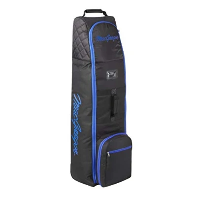 Afbeelding van MACGREGOR Unisex VIP Deluxe reistas met wielen, zwart/koningsblauw, eenheidsmaat
