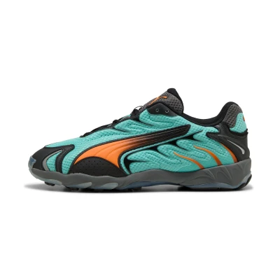 Afbeelding van Puma Inhale Sneakers laag, Maat: 45, Aquatic orange Textiel