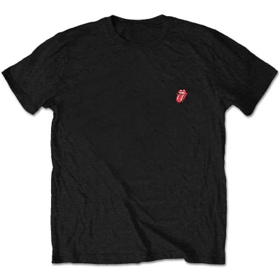Afbeelding van The Rolling Stones Classic Tongue Heren T shirt 2XL Zwart