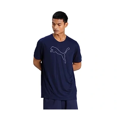 Afbeelding van Puma Performance CAT Tshirt print, Heren, Maat: Small, Peacoat