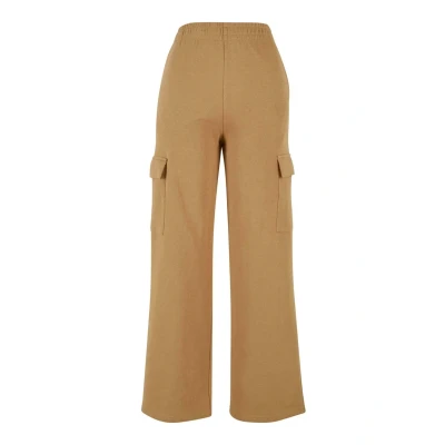 Afbeelding van Urban Classics Baggy Terry Cargobroek, Dames, Maat: 3XL, Unionbeige