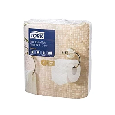 Afbeelding van Tork ultrazacht toiletpapier 40 rollen, 50,6(h) x 22,4(b) 20,9(d)cm