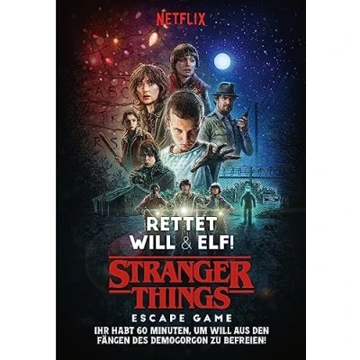 Afbeelding van Larousse LARD0001 Stranger Things Rettet Will und Elf!,meerkleurig, kleurrijk