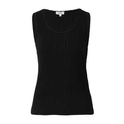 Afbeelding van s.Oliver AUS Ajour Top, Dames, Maat: 40, Schwarz
