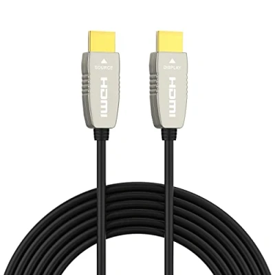 Afbeelding van RUIPRO 4K Fiber HDMI kabel 10 meter 60Hz Lichtsnelheid HDMI2.0b Ondersteunt 18Gbps ARC HDR10 Dolby Vision HDCP2.2 YUV4:4:4 Ultradunne flexibele optische met technologie