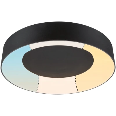 Afbeelding van Paulmann 71097 Casca LED plafondlamp 23 W Zwart (mat)