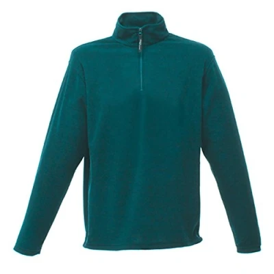 Afbeelding van Flessen Groen dunne fleece trui met halve rits merk Regatta maat XL
