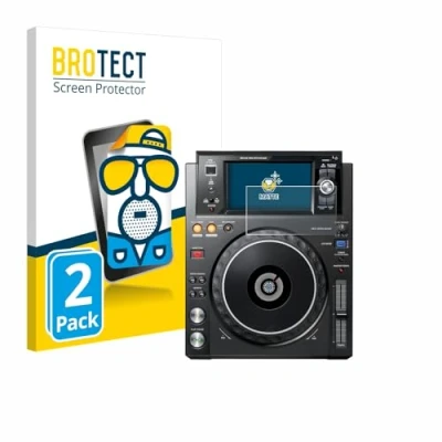 Afbeelding van BROTECT (2 Stuks) Antireflecterende Beschermfolie voor Pioneer XDJ 1000MK2 Anti Glare Screen Protector, Mat, Ontspiegelend