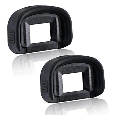 Afbeelding van 5D3 7D zoeker oculair Eyecup Eye Cup EG voor Canon EOS 5D Mark&amp; (5D4/3), Mark&amp;/Ⅱ, 1D Mark&amp;&amp; 1D3), 1DS [2 Packs], Vervang EG, Fire Rock Camera Accessoires