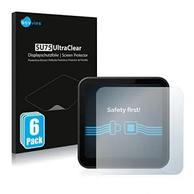 Afbeelding van Savvies Screenprotector voor DJI Action 2 Folie Beschermfolie transparant (6 Stuks)