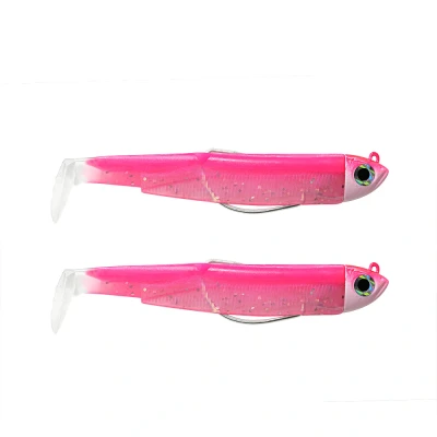 Afbeelding van Fiiish Black Minnow Double Combo Shore No.2 Fluo Pink Shad