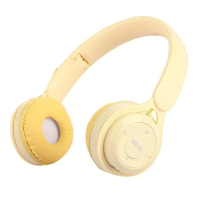 Afbeelding van KEALBAUS Bluetooth Hoofdtelefoon Y08 Draadloze Draagbare Opvouwbare Kids Geel