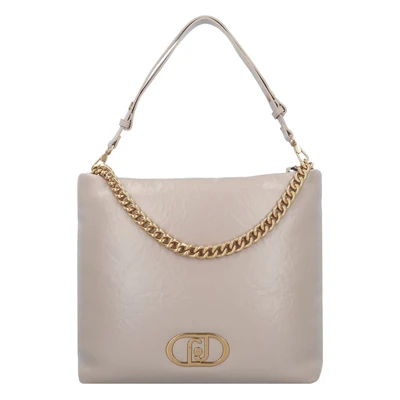 Afbeelding van LIU JO Schoudertas Lapuffy ECS Hobo Bag Dark Sand Beige