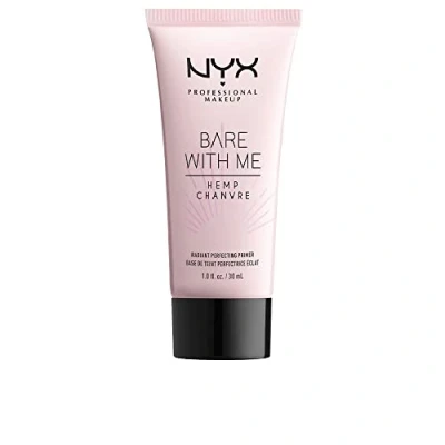 Afbeelding van NYX Professional Makeup, Bare With Me Hemp Whitening en Gelijkmatige foundation, formule verrijkt met microparels, hennepzaadolie Sativa Centella Asiica