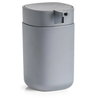 Afbeelding van Zeller Zeeppompje/dispenser kunststof grijs 12 cm modern