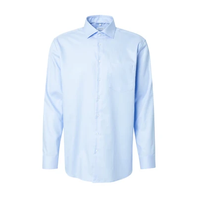 Afbeelding van Seidensticker Overhemd New Kent CombI Regular Fit Blauw 41