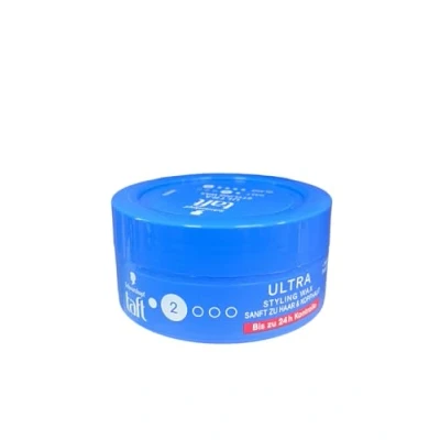 Afbeelding van TAFT Styling Wax Ultra Tot 24 uur houdbaar 2 Glans 5, beschermt tegen vocht en wind voor een langdurig resultaat, veganistische formule, 5 x 75 ml