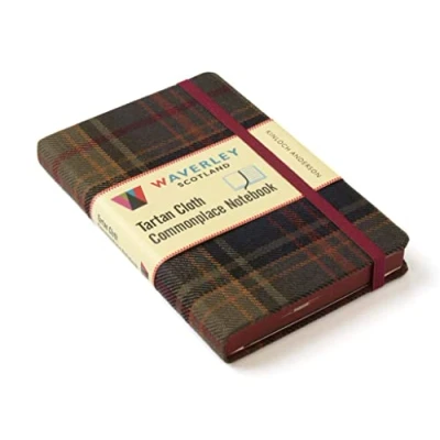 Afbeelding van Waverley (M): Kinloch Anderson Tartan Cloth Pocket Commonplace Notebook