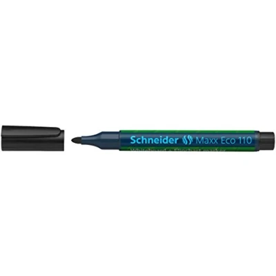 Afbeelding van 10x Schneider whiteboard + flipchart marker Maxx Eco110 zwart