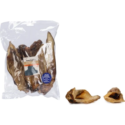 Afbeelding van Beeztees Runderoren met pit Hondensnacks Volume Voordeel 7 stuks