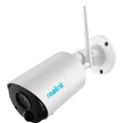 Afbeelding van Reolink Argus Eco Navulbare Batterij Draadloze Openluchtveiligheidscamera, 2K HD Weerbestendige WiFi CCTV IP Camera met IR Nachtvisie PIR Bewegingsdetectie 2 zijdige Audio microSD Groef
