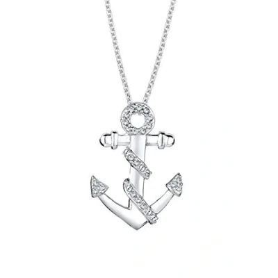 Afbeelding van Elli Anker MEER Ketting, Dames, Maat: 45, Weiß