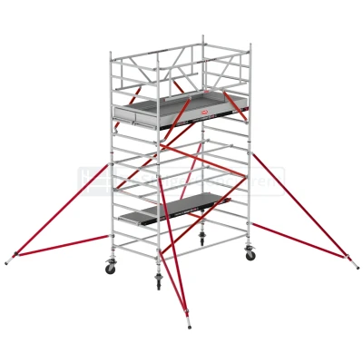 Afbeelding van Altrex rolsteiger RS TOWER 52 Traditioneel 1,35x1,85 WH 5,20m Fiber Deck