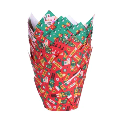 Afbeelding van PME Muffin Cups Betoverend Bos 24st