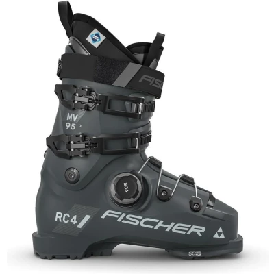 Afbeelding van Fischer RC4 95 MV BOA GW Skischoenen Dames Rhino Grey 26.5 (EU 41 13) Grijs