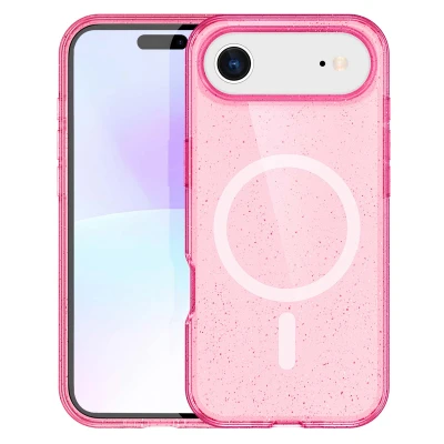Afbeelding van Apple iPhone 17 Air MagSafe Hoesje Kunststof imoshion Hardcase/Backcover Roze Telefoonhoesje