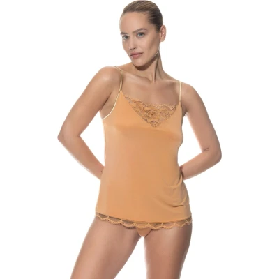 Afbeelding van mey Camisole Serie Poetry Vogue Hemd, Dames, Maat: Large, Roasted almond