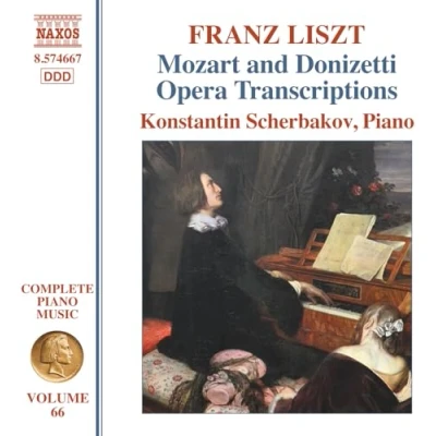 Afbeelding van Konstantin Scherbakov Liszt: Complete Piano Music, Vol. 66 Mozart &amp; Donizetti Opera Transcriptions (CD)