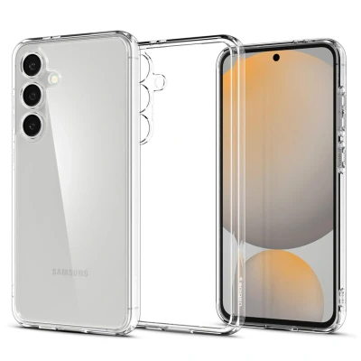 Afbeelding van Spigen Ultra Hybrid Case Compatibel met Samsung Galaxy S24 FE hoesje Crystal Clear