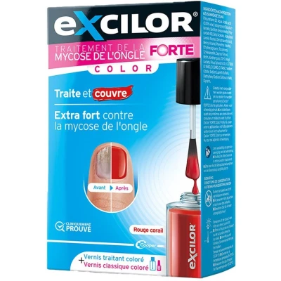 Afbeelding van Excilor Forte Color Red Schimmelnagel 30ml